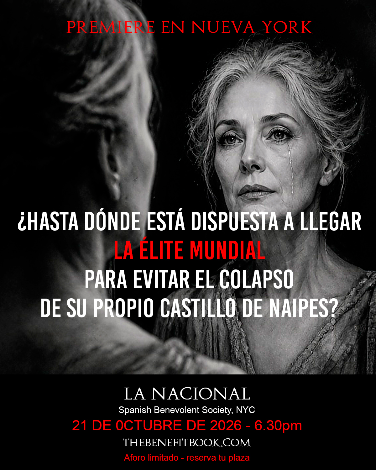 New York premiere campaign poster