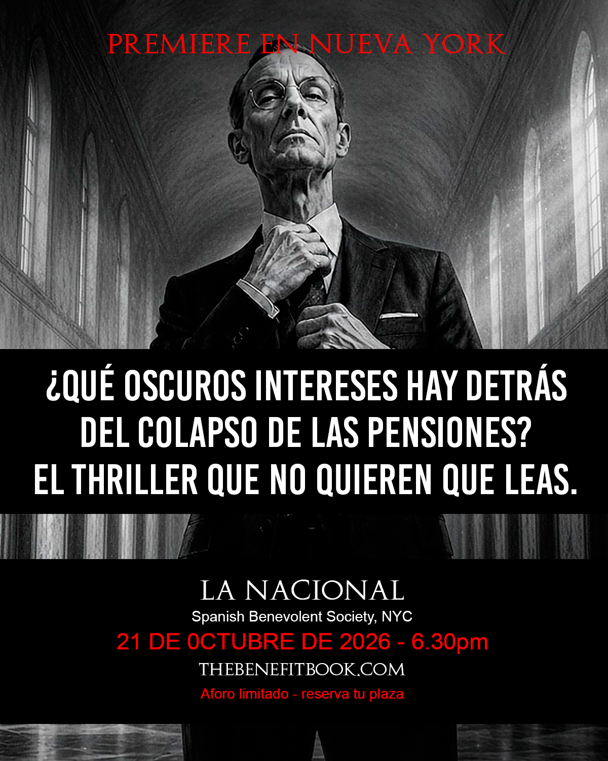New York premiere campaign poster